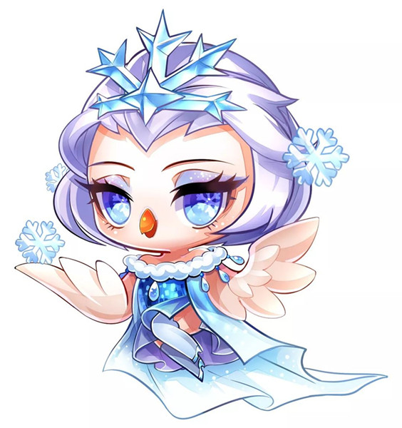 《天天酷跑》全新精灵冰雪女凰上线