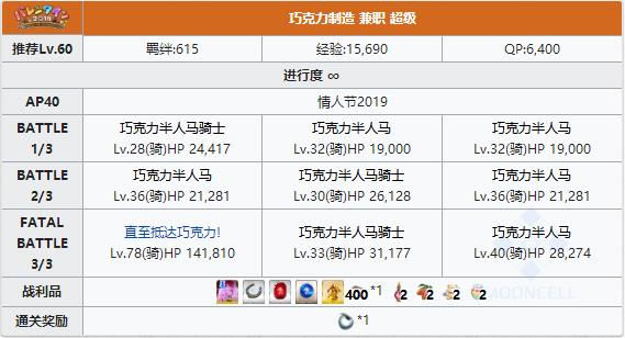 FGO2019情人节超级配置攻略