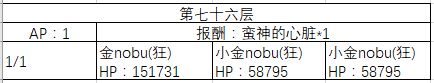《FGO》70-80层副本阳炎级配置一览