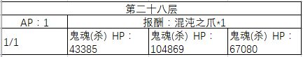 《FGO》20-30层副本阳炎级配置一览