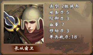 《皇帝成长计划2》长从宿卫兵种怎么样