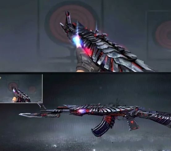 CF手游AK47黑武士五种光效介绍