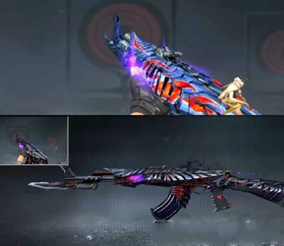CF手游AK47黑武士五种光效介绍