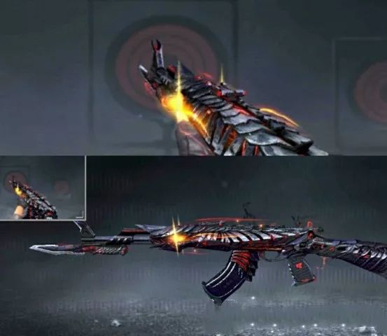CF手游AK47黑武士五种光效介绍