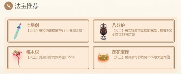 《闹闹天宫》龙王法宝搭配推荐