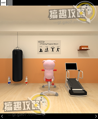 《密室逃脱健身房逃脱》第一部分怎么过