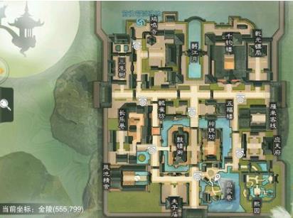 《楚留香》手游12月3日坐观万象打坐点位置