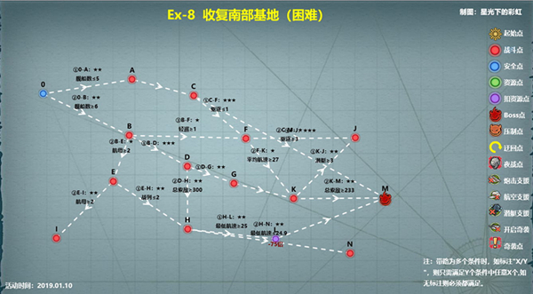 《战舰少女R》地狱群岛攻略作战复刻E8攻略