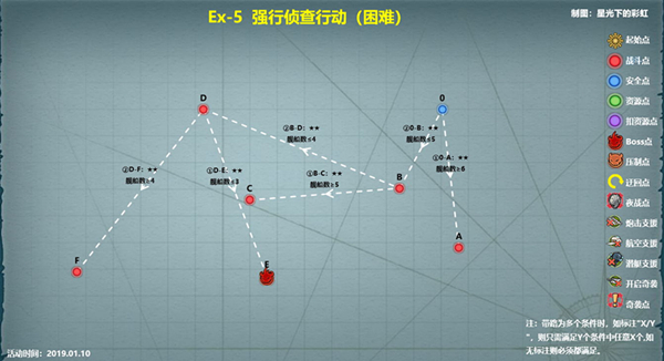 《战舰少女R》地狱群岛攻略作战复刻E5攻略