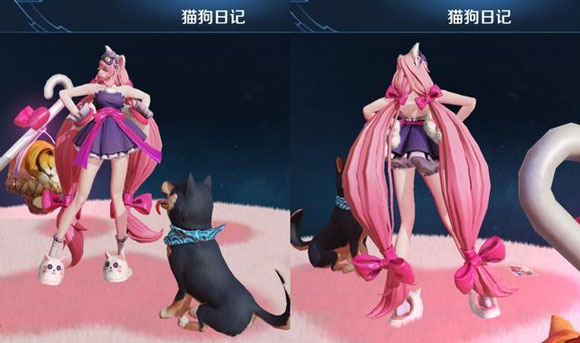 《王者荣耀》猫狗日记皮肤图文一览