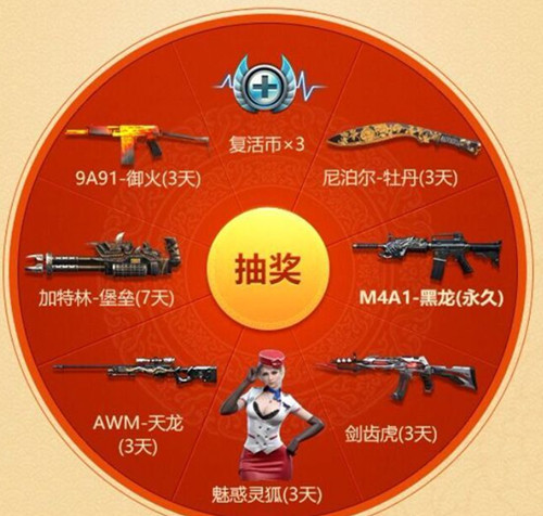 CF手游火线新年福利季礼包