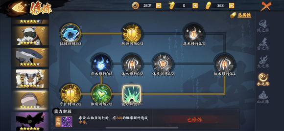 《火影忍者OL》手游水强和服白阵容攻略