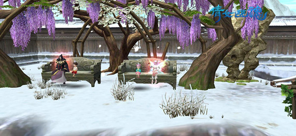 《倩女幽魂》手游家园雪景玩法介绍