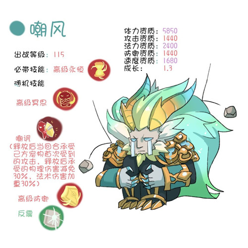 《梦幻西游》手游嘲风怎么玩