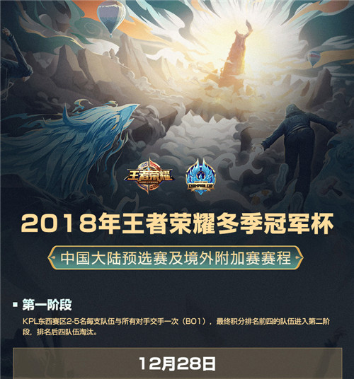 《王者荣耀》冬季冠军杯专题