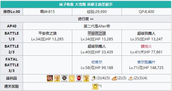 《FGO》12月24日周常任务完成攻略