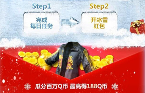 《绝地求生刺激战场》12月Q币礼包