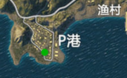 《绝地求生刺激战场》P港圣诞树在哪