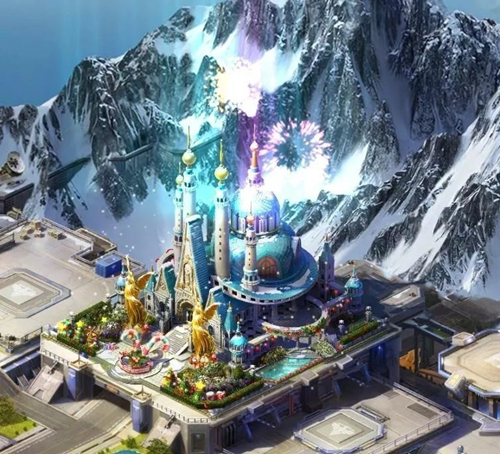 《红警OL》手游圣诞节时装冰雪圣诞基地装扮怎么样