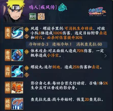 《火影忍者OL》手游新忍者鸣人疾风传怎么样