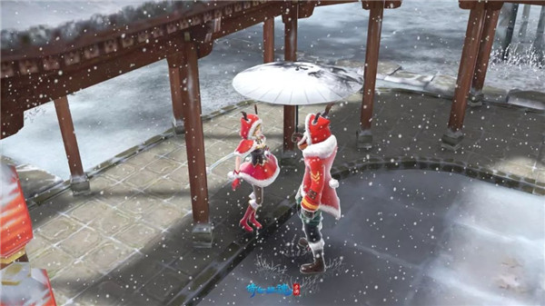 《倩女幽魂》手游圣诞新时装慕雪