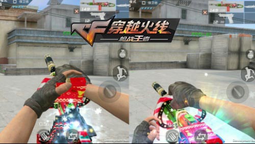 CF手游2018圣诞节限定武器图文一览