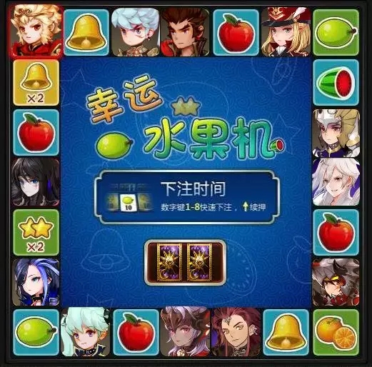 《十二战纪》幸运水果机活动