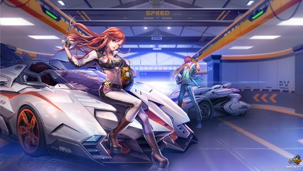 《QQ飞车》手游荣耀之光和极地战甲区别对比
