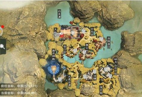 《楚留香》手游9月19日坐观万象打坐点位置