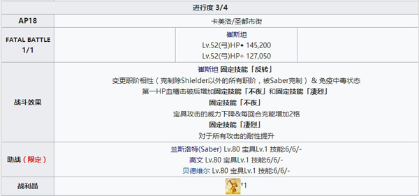 《FGO》崔斯坦宝具本配置攻略