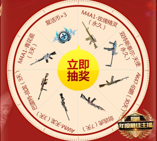 CF手游游戏狂欢节永久武器礼包