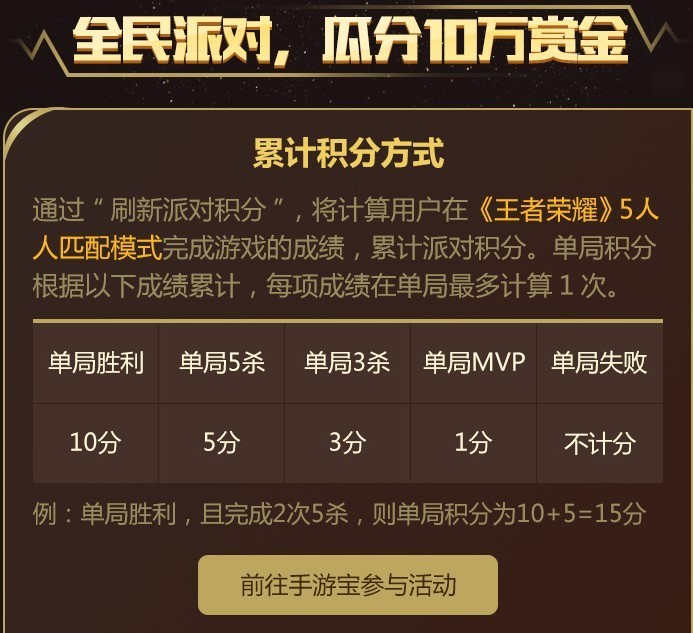 王者荣耀三周年庆赏金派对活动地址_王者荣耀三周年庆赏金派对活动内容奖励