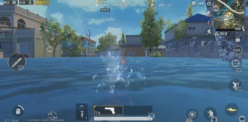 《绝地求生刺激战场》水城趴水里阴人BUG