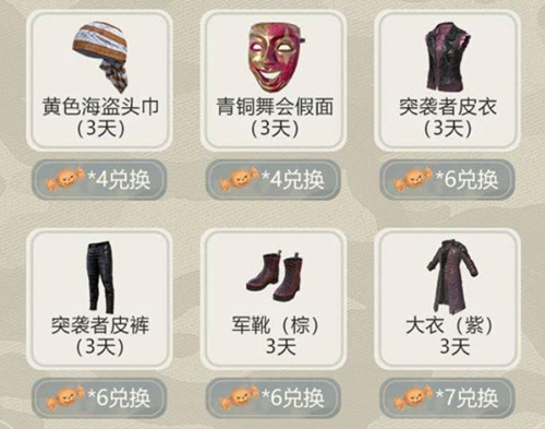《绝对求生刺激战场》糖果狂欢周礼包