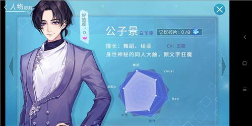 《失忆偶像出道中》人物属性详解