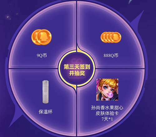 《王者荣耀》三周年庆Q币礼包