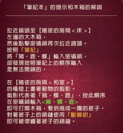 《黄昏旅店》手游第二章图文攻略