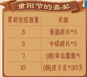 《推理学院》重阳节活动大全