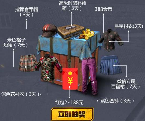 《绝地求生全军出击》战术吃鸡礼包