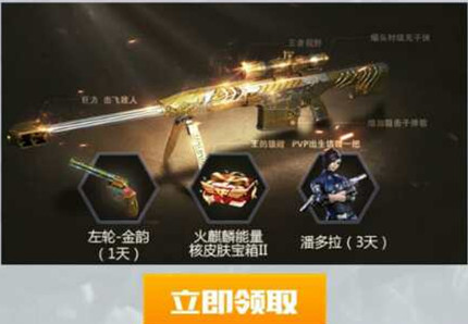 CF手游火线十周年永久武器礼包