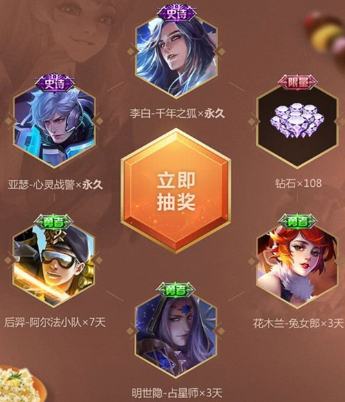 《王者荣耀》功夫厨神永久皮肤礼包