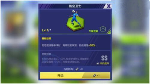 《全民冠军》足球球员技能搭配攻略