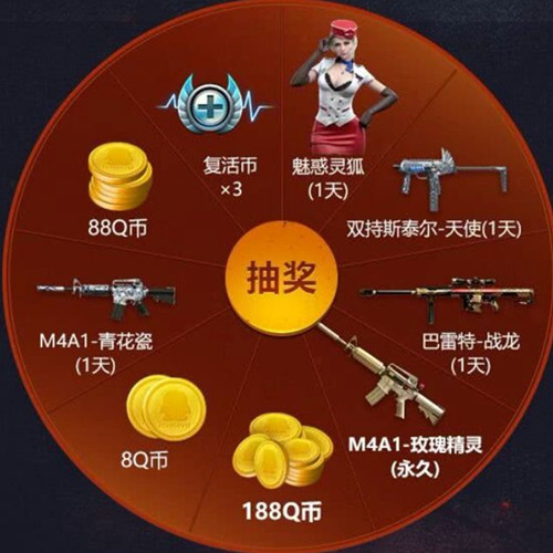 CF手游永久AWM蓝水晶礼包