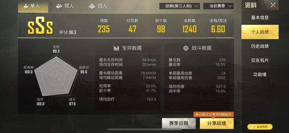 《绝地求生刺激战场》评分提升技巧