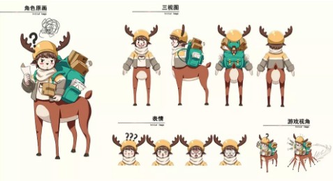 《非人学园》鹿哩人物背景介绍