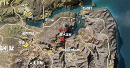 《荒野行动》新地图甜水瀑布生存技巧