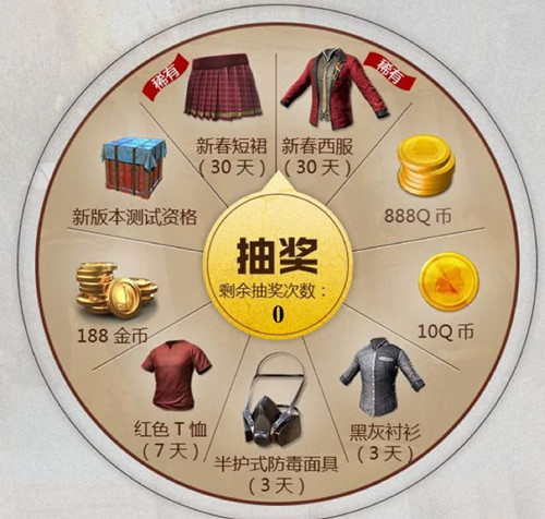 《绝地求生全军出击》造物主计划Q币礼包