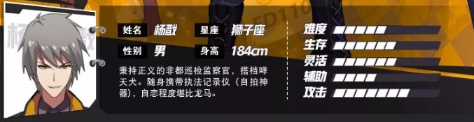 《非人学园》杨戬人物背景介绍