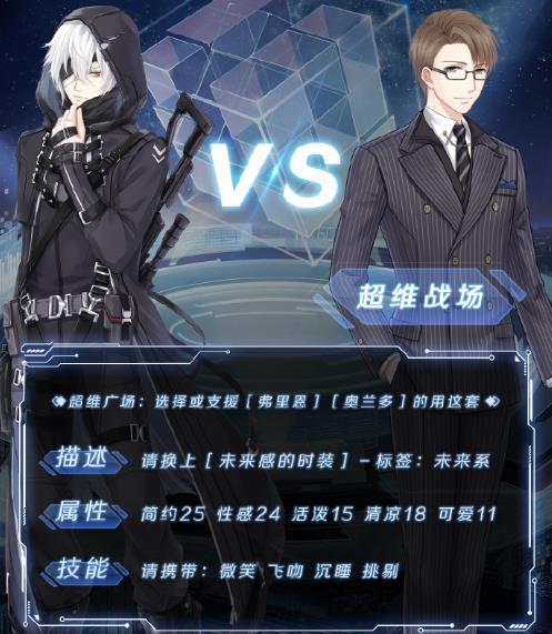 《奇迹暖暖》未来感的时装搭配攻略