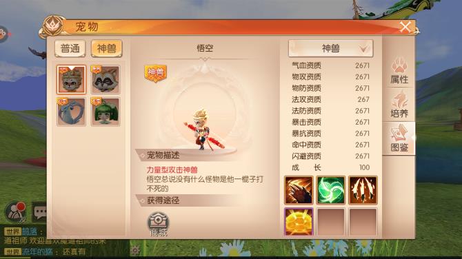 《九州天空城3D》英灵宠物选择推荐